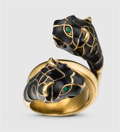 gucci ring tiger head|gucci tiger brooch.